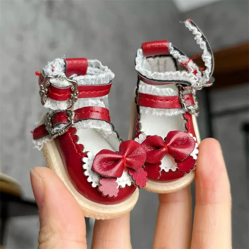 Cute 30cm Doll Shoes Princess Shoes 1/6 Bjd Doll Shoes 4 To 4.5cm Foot Wear Doll Accessories Girl Kids Toy Gift