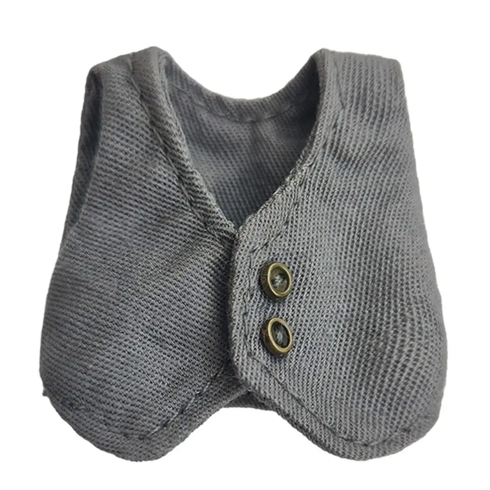 Ob11 Doll Clothes Fashion Tops Gentleman's Vest Boys Girls Casual Wear Shirts Obitsu 11 Dolls Accessories Kids Toys