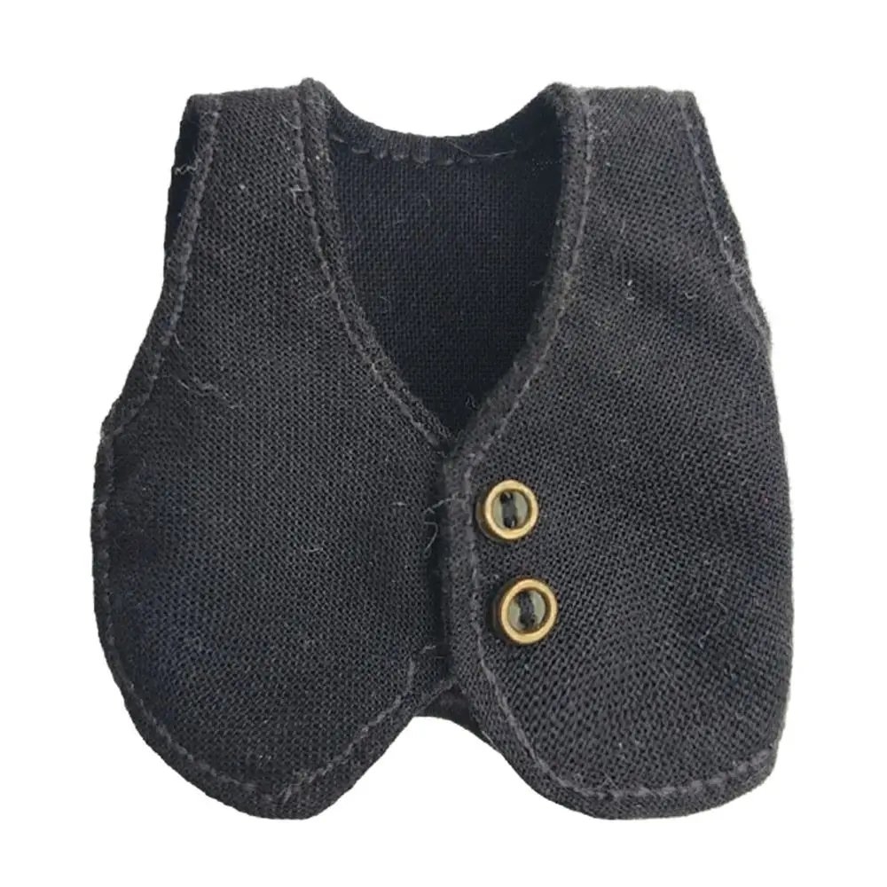 Ob11 Doll Clothes Fashion Tops Gentleman's Vest Boys Girls Casual Wear Shirts Obitsu 11 Dolls Accessories Kids Toys