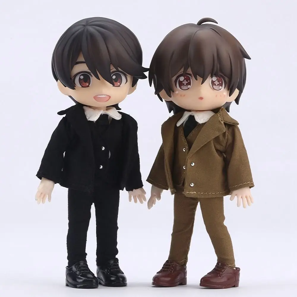 Fashion Clothes Trousers For 1/11 OB11 Dolls 1/12 Bjd Doll Clothes Denim Pants DIY Obitsu 11 Doll Clothes Accessories Toys