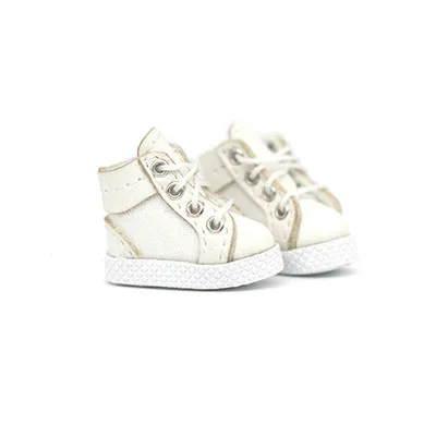 OB11 doll shoes are suitable for 1/12 size fashion joker outdoor style leisure camouflage board shoes black white brown so on