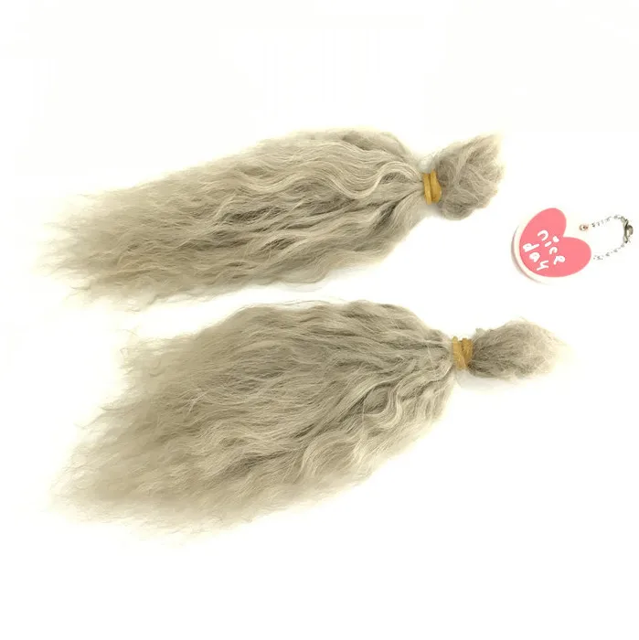 100% Pure Mohair Reborn Baby Doll Hair Doll Wigs Premium Mohair 6 grams/ Bag A Little Curly Doll Hair Diy Doll Accessories .