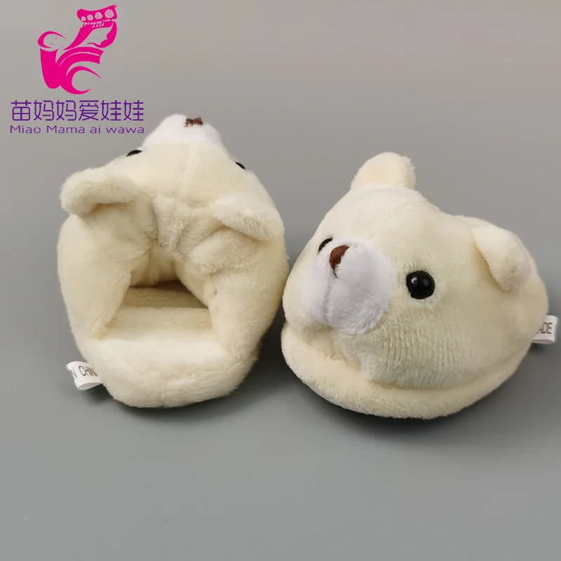7.5CM shoes For 43 cm baby Dolls Shoes white sneackers fits For 18 " Girl Doll casual shoes Toy Boots Doll Accessories