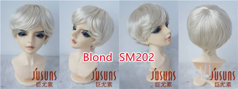 Jusuns QBaby Hair D28053 23-25CM 9-10 inch 10-11 inch BJD Wigs Enfant Soft Synthetic Mohair Doll Wigs Blythes Doll Accessories
