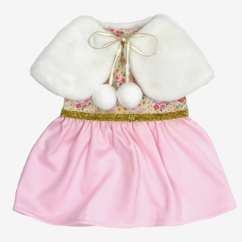 17" Baby Doll Clothes Hat Tights Leggings 43cm Baby Dolls Denim Dress Toys Wears Children Gifts