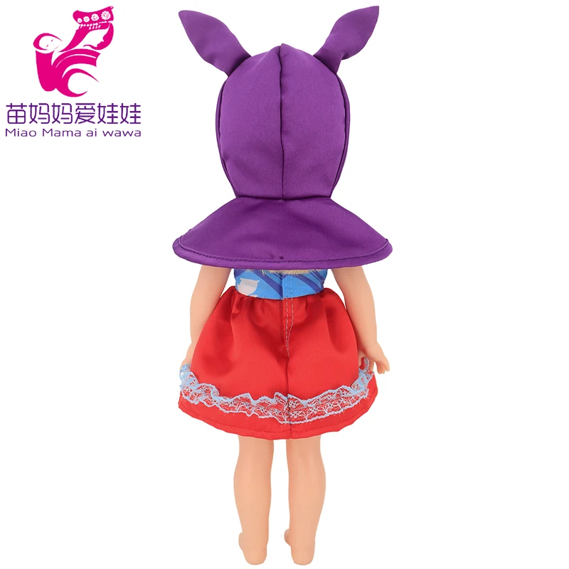 For 14.5 Inch Wellie Wishers Doll Dress Camille Ashlyn Kendall Emerson 36cm Nancy Dolls Clothes Girl's Gift