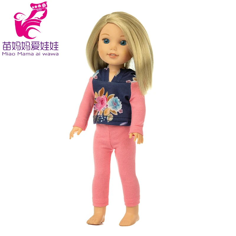 For 14.5 Inch Wellie Wishers Doll Dress Camille Ashlyn Kendall Emerson 36cm Nancy Dolls Clothes Girl's Gift