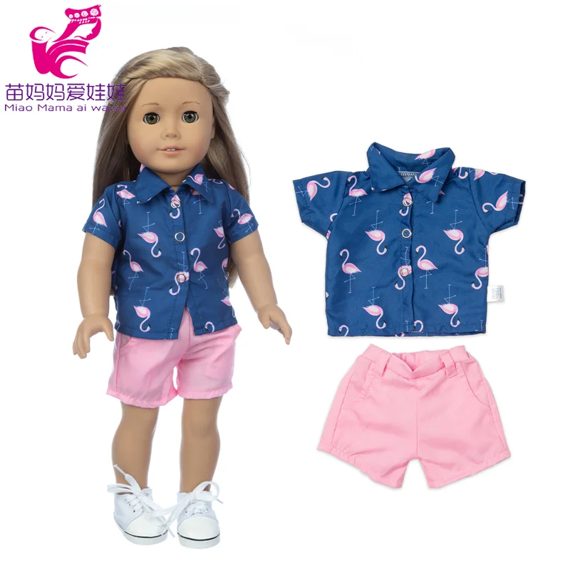 18 Inch Dolls Apparel American OG Journey Girl Doll Clothes Baby Doll Sweater Hat Winter Set Christmas Costume