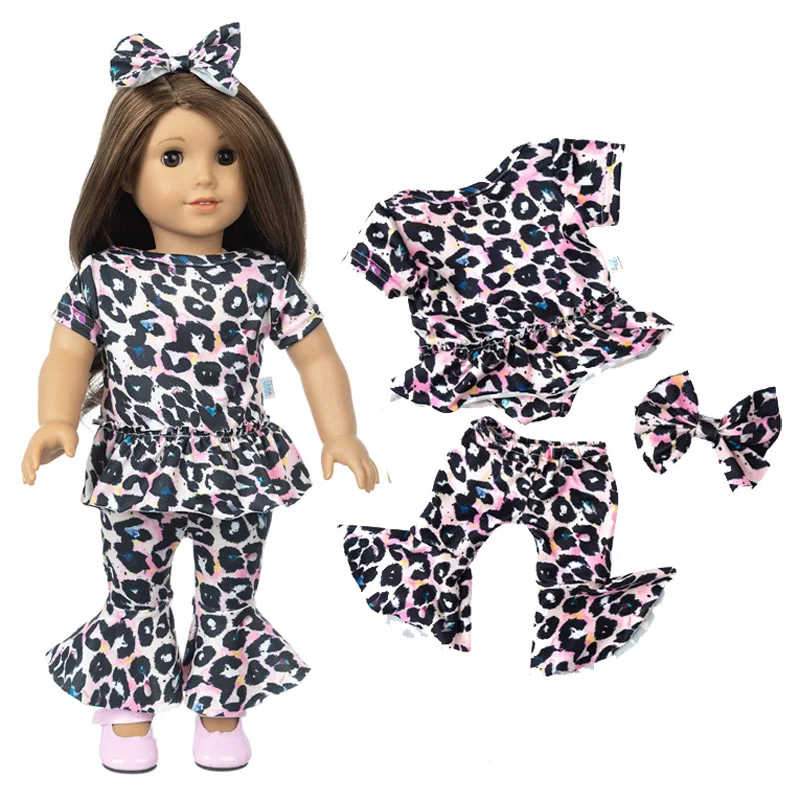 18 Inch Dolls Apparel American OG Journey Girl Doll Clothes Baby Doll Sweater Hat Winter Set Christmas Costume
