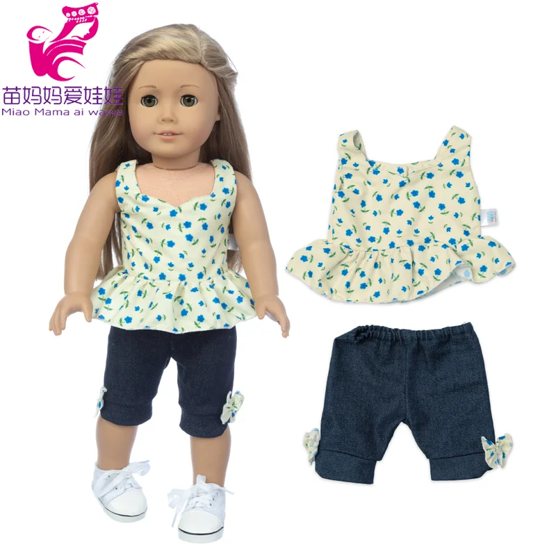 18 Inch Dolls Apparel American OG Journey Girl Doll Clothes Baby Doll Sweater Hat Winter Set Christmas Costume