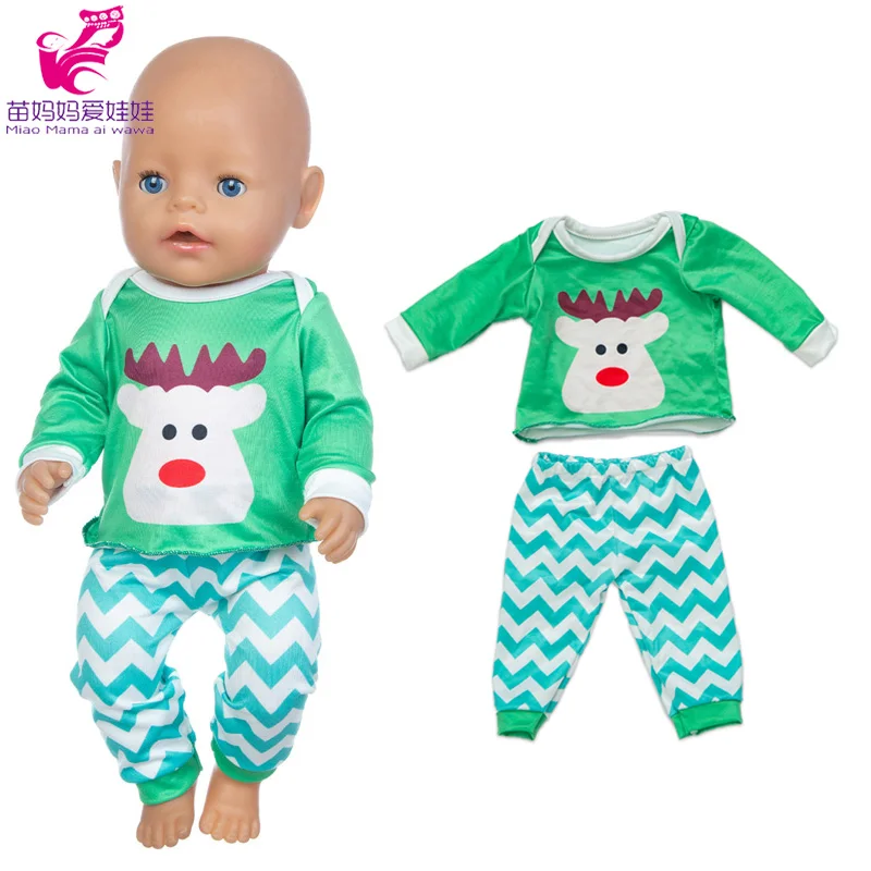 18 Inch Dolls Apparel American OG Journey Girl Doll Clothes Baby Doll Sweater Hat Winter Set Christmas Costume