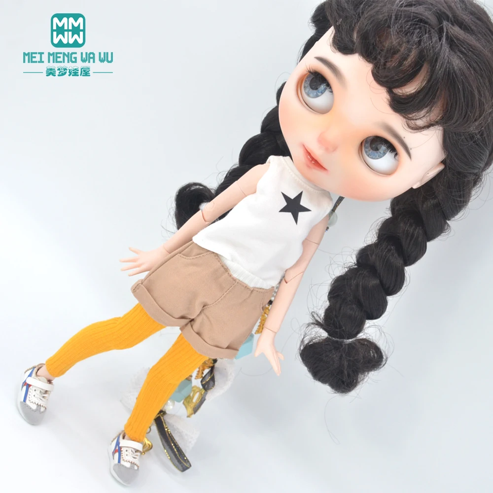 2021 NEW Blyth Clothes Azone OB23 OB24 Toys Doll Accessories Fashion Ribbed Slim-Fit Leggings