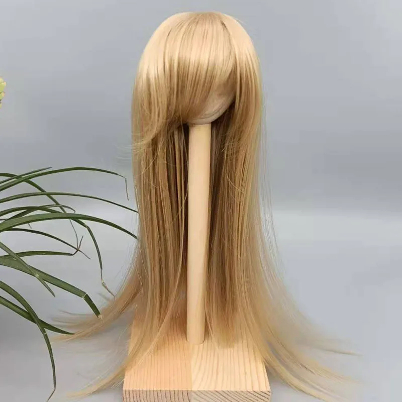 BJD SD Wig 1/3 1/4 1/6 1/8 1/12 Hair High Temperature Fiber Doll Wig Accessories