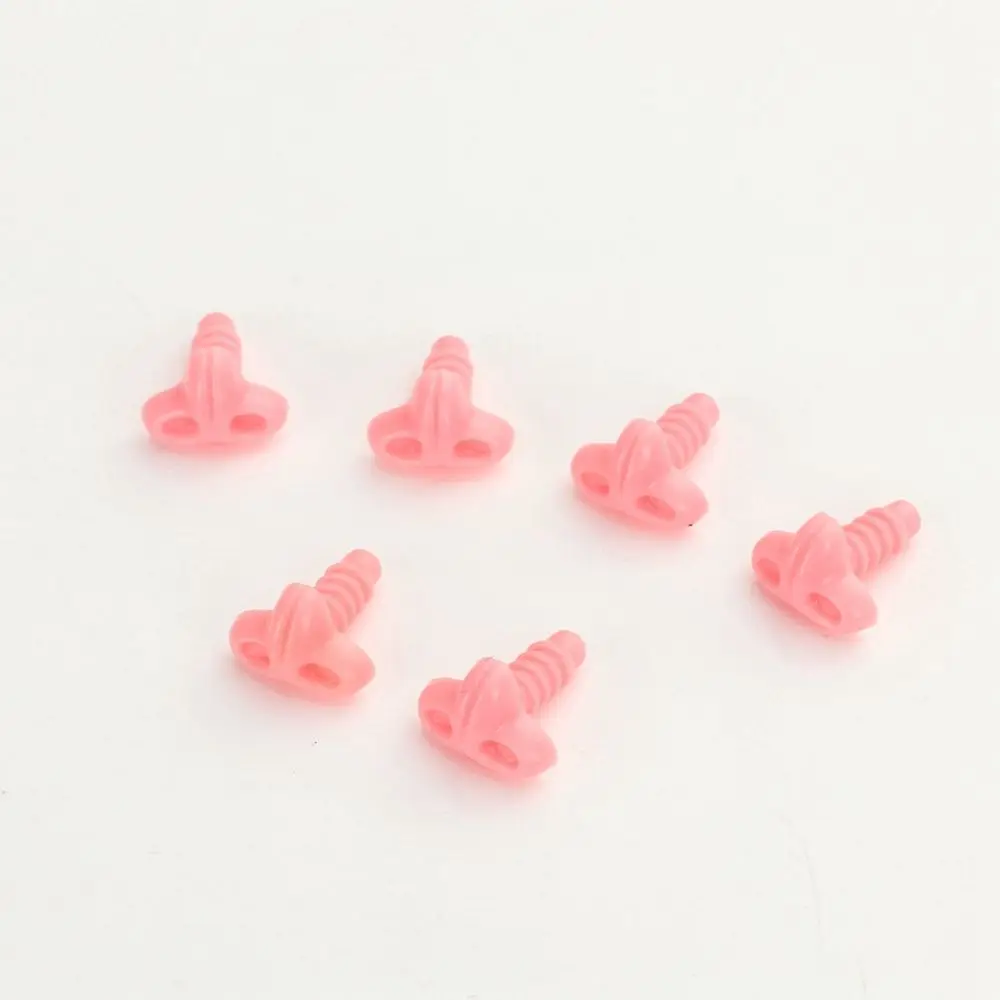 10pcs New Plastic Toys Bear Buttons Dolls Accessories Triangle Nose Safety Parts Doll Noses