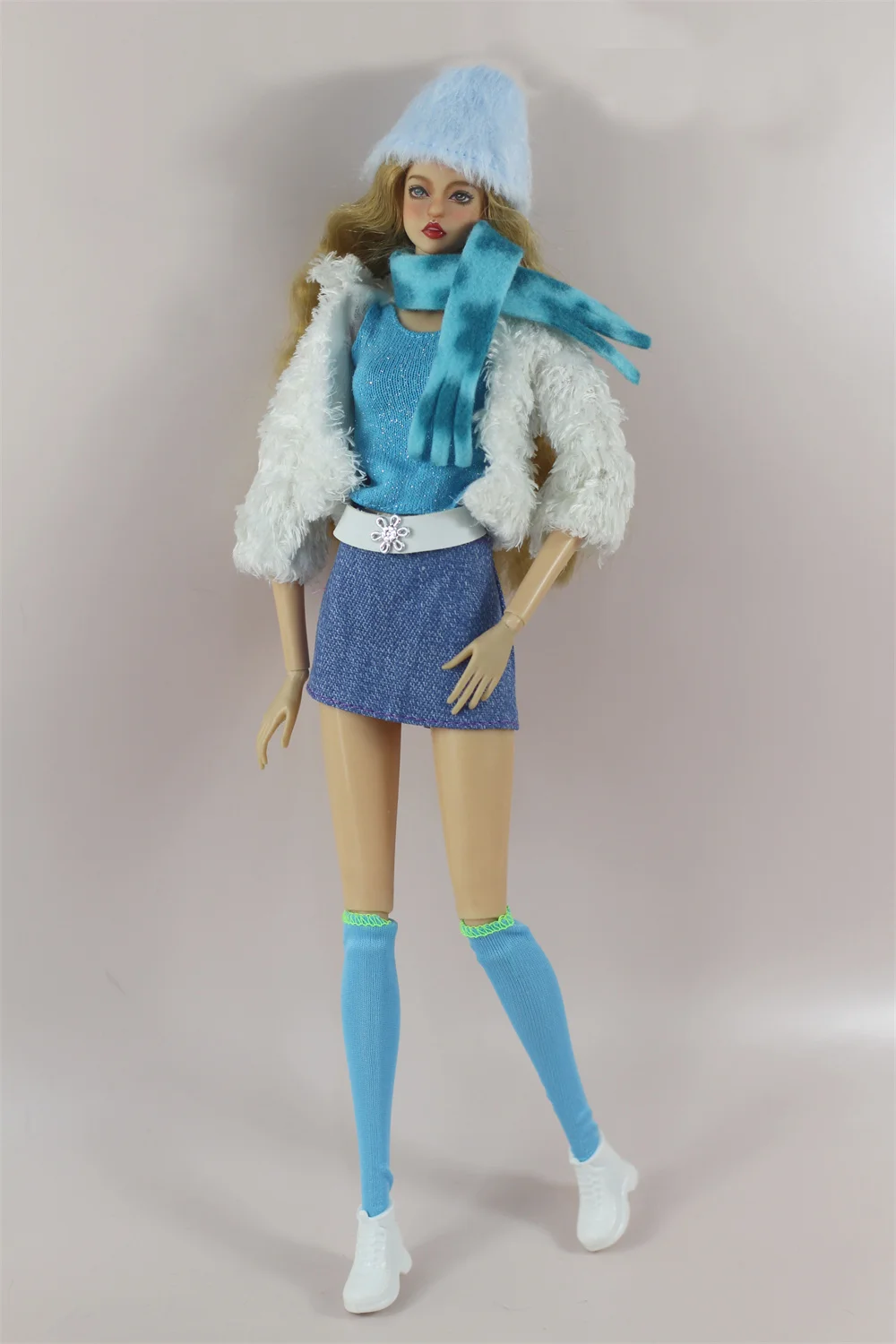 Handmade BABI CLOTHES Leather Clothing Outfit Overcoat for 11.5 inch 30cm Doll bjd clothes Many Style Gifts for doll accessories
