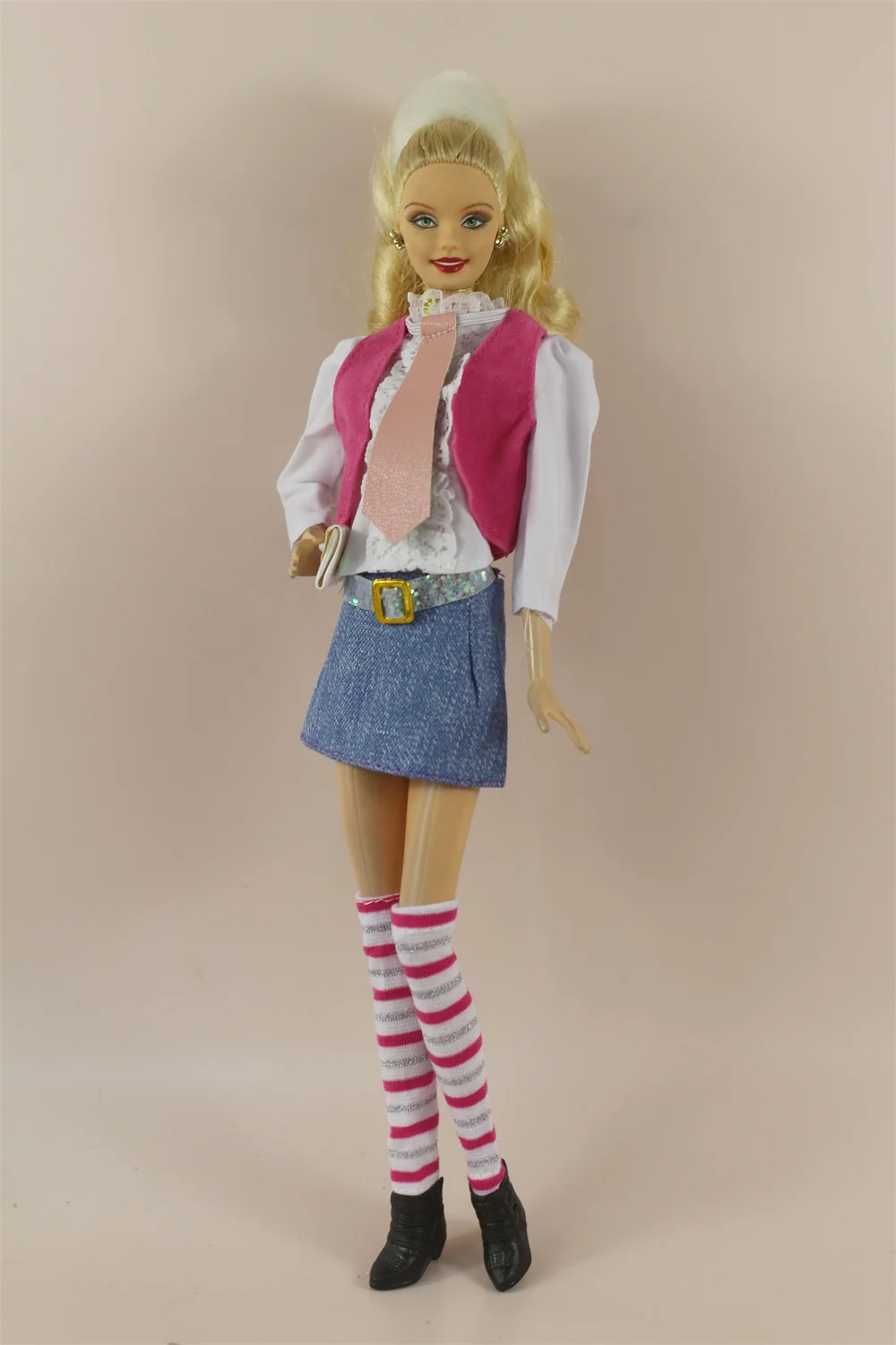 Handmade BABI CLOTHES Leather Clothing Outfit Overcoat for 11.5 inch 30cm Doll bjd clothes Many Style Gifts for doll accessories