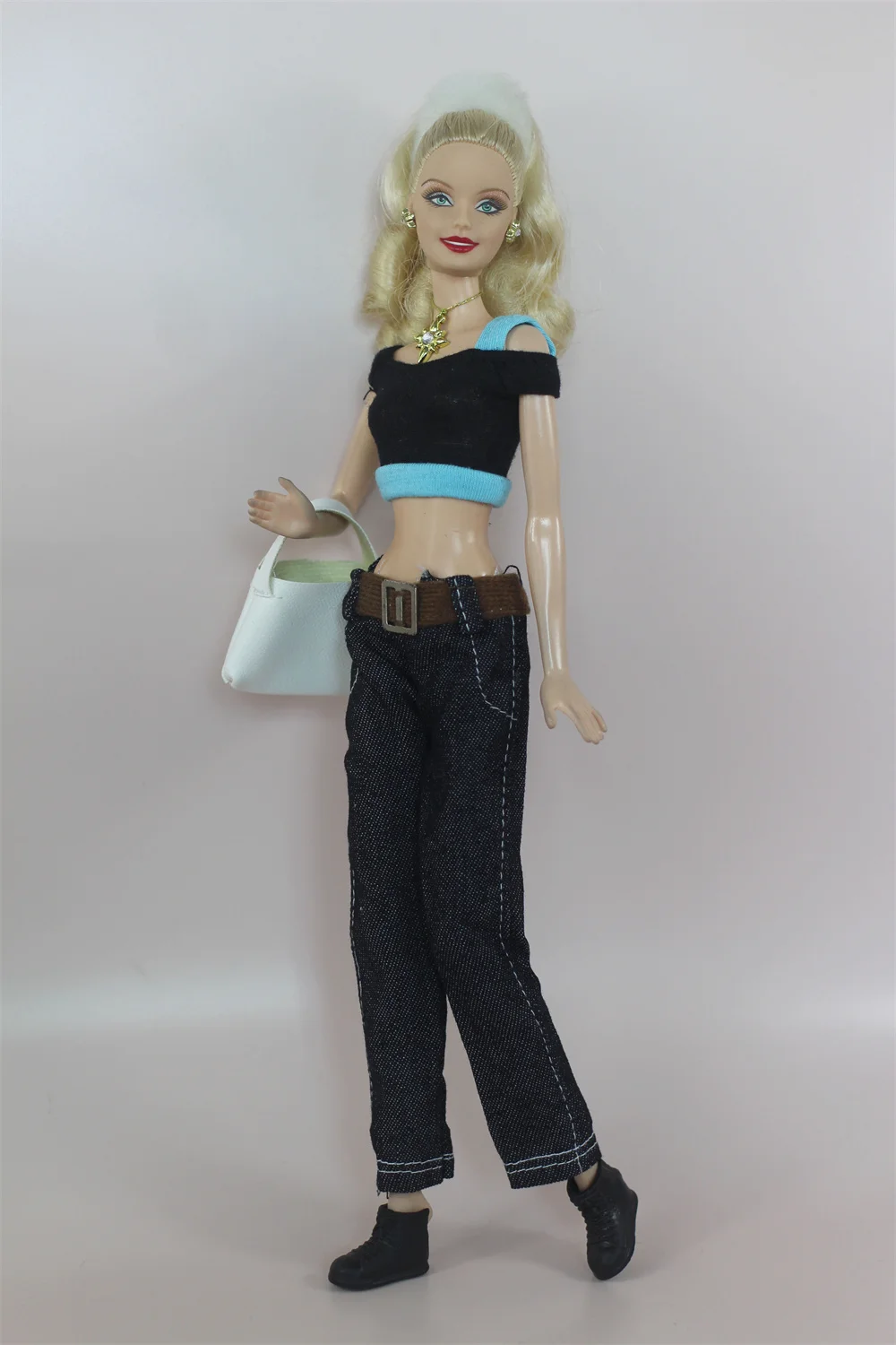 Handmade BABI CLOTHES Leather Clothing Outfit Overcoat for 11.5 inch 30cm Doll bjd clothes Many Style Gifts for doll accessories