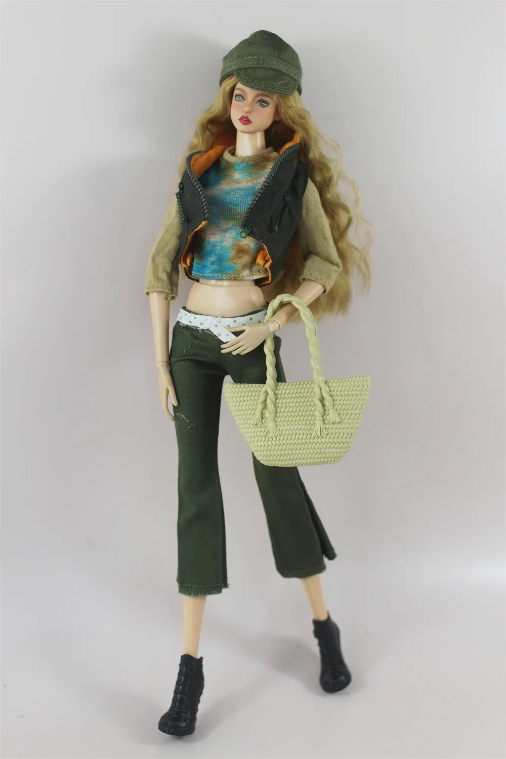 Handmade BABI CLOTHES Leather Clothing Outfit Overcoat for 11.5 inch 30cm Doll bjd clothes Many Style Gifts for doll accessories
