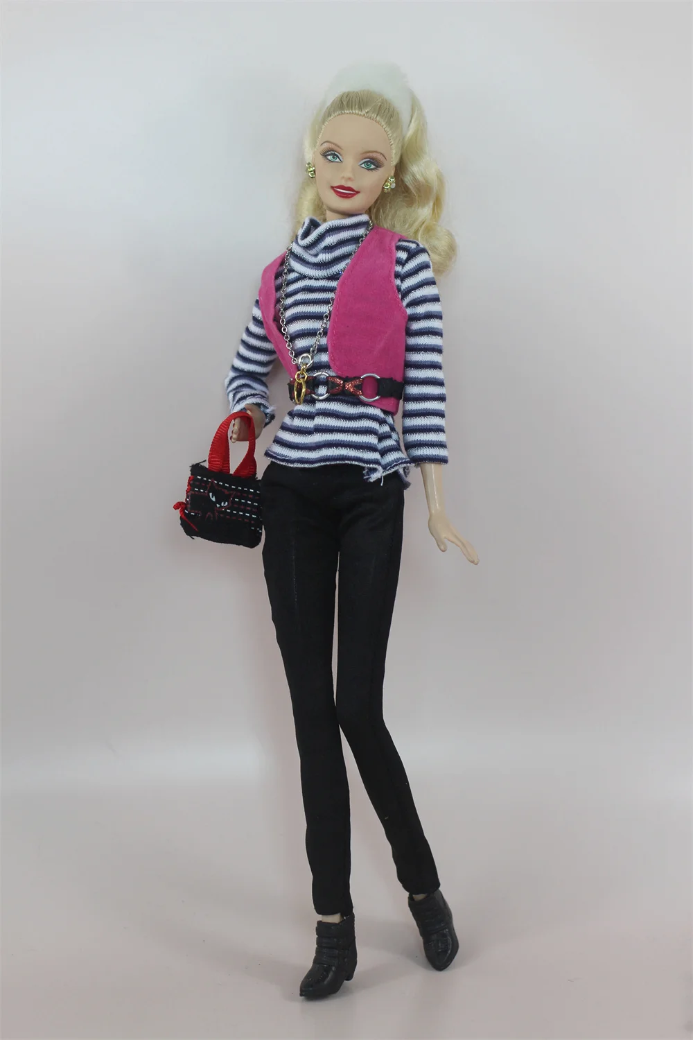 Handmade BABI CLOTHES Leather Clothing Outfit Overcoat for 11.5 inch 30cm Doll bjd clothes Many Style Gifts for doll accessories