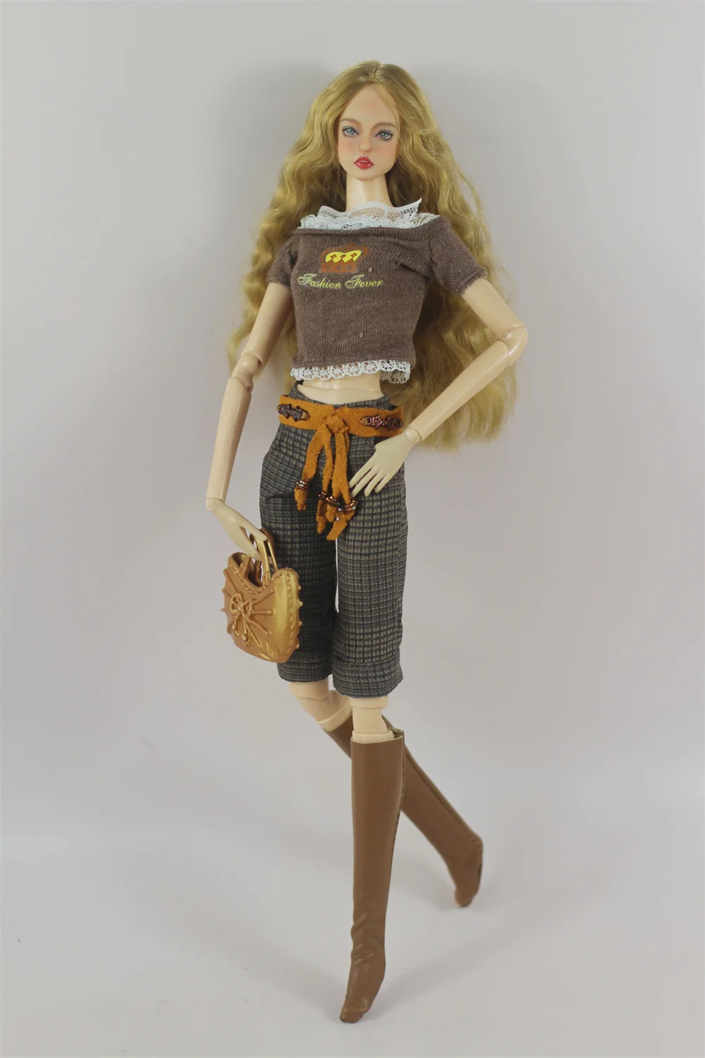 Handmade BABI CLOTHES Leather Clothing Outfit Overcoat for 11.5 inch 30cm Doll bjd clothes Many Style Gifts for doll accessories