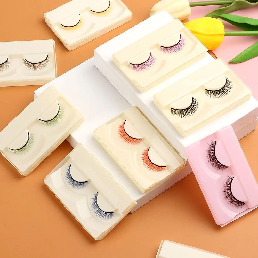Multicolor Simulation False Lash Doll Eyelashes DIY Accessories Length 0.8cm Dolls Modification Decoration Suitable For 1/3 1/4