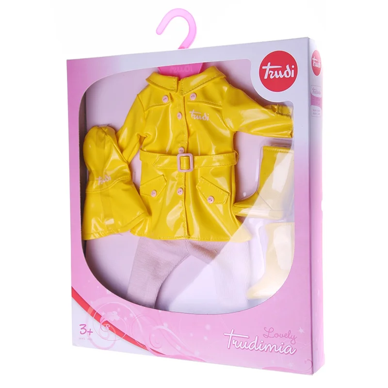 Doll Clothes Suit With Window Box For 14.5 Inch American Wellie Wishers Ice Cream Cart Our Generation Girl`S Toy