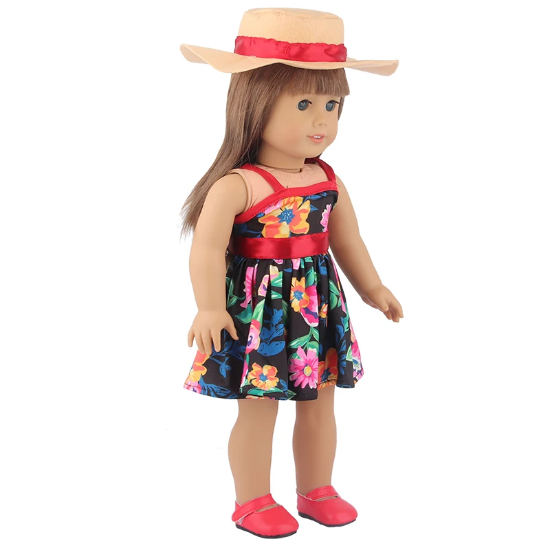 New Cute Love Dress For 43cm Baby New Born Doll Cat Clothes Skirt For American 18 Inch Girl,Our Generation,DIY,Doll Festival