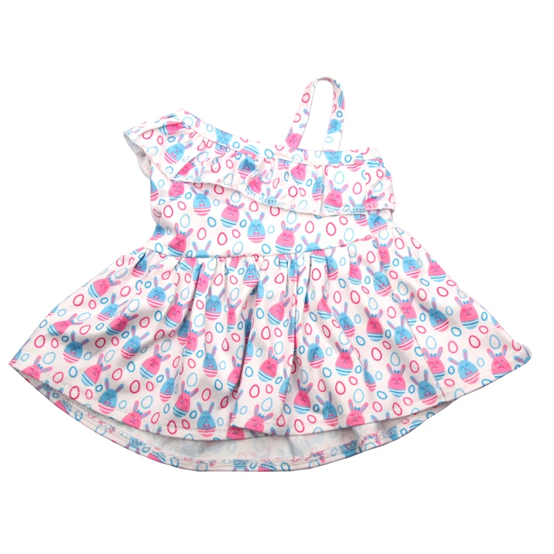 New Cute Love Dress For 43cm Baby New Born Doll Cat Clothes Skirt For American 18 Inch Girl,Our Generation,DIY,Doll Festival