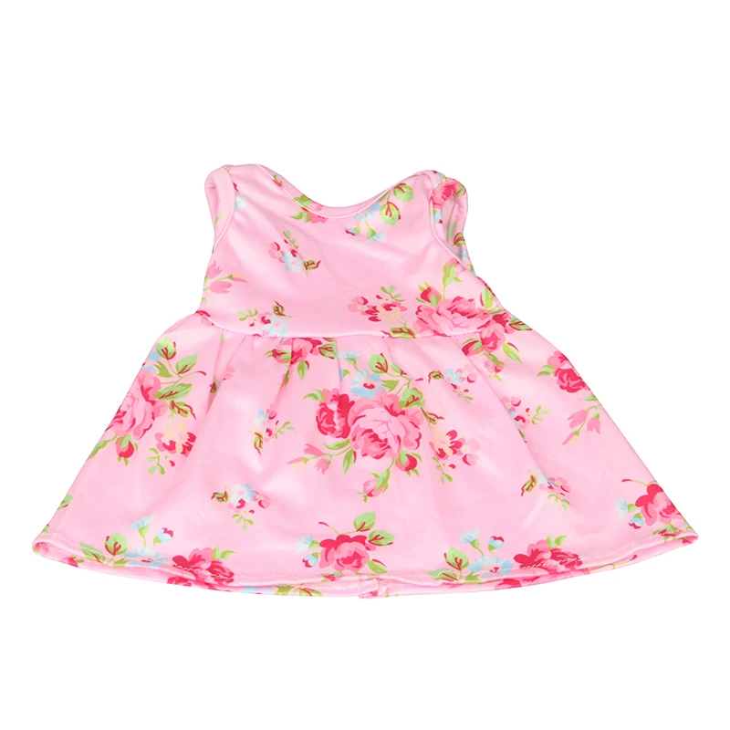 New Cute Love Dress For 43cm Baby New Born Doll Cat Clothes Skirt For American 18 Inch Girl,Our Generation,DIY,Doll Festival