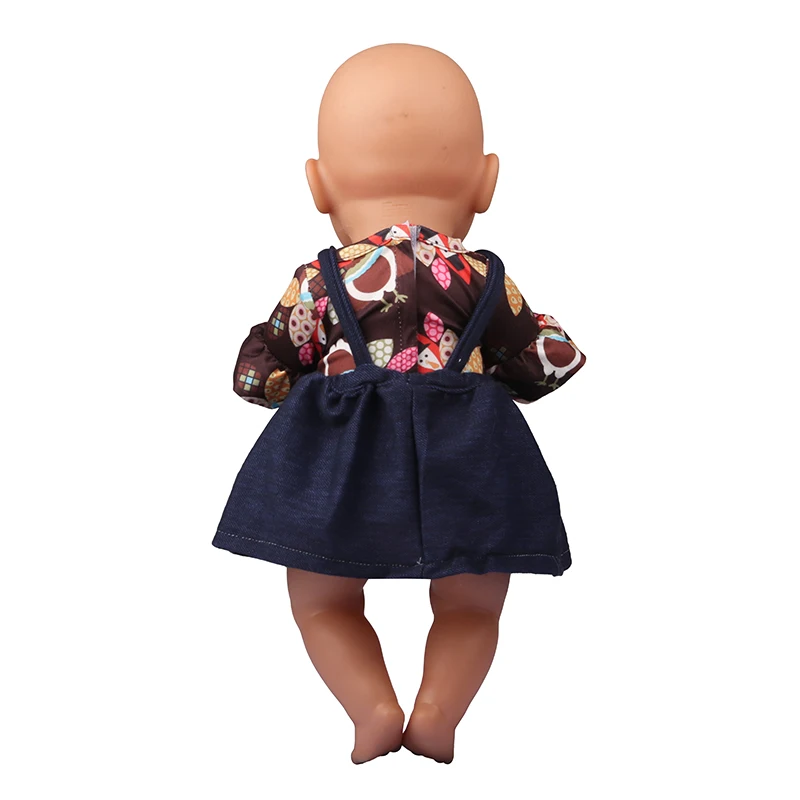 New Cute Love Dress For 43cm Baby New Born Doll Cat Clothes Skirt For American 18 Inch Girl,Our Generation,DIY,Doll Festival