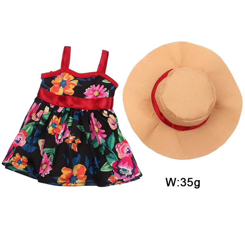 New Cute Love Dress For 43cm Baby New Born Doll Cat Clothes Skirt For American 18 Inch Girl,Our Generation,DIY,Doll Festival