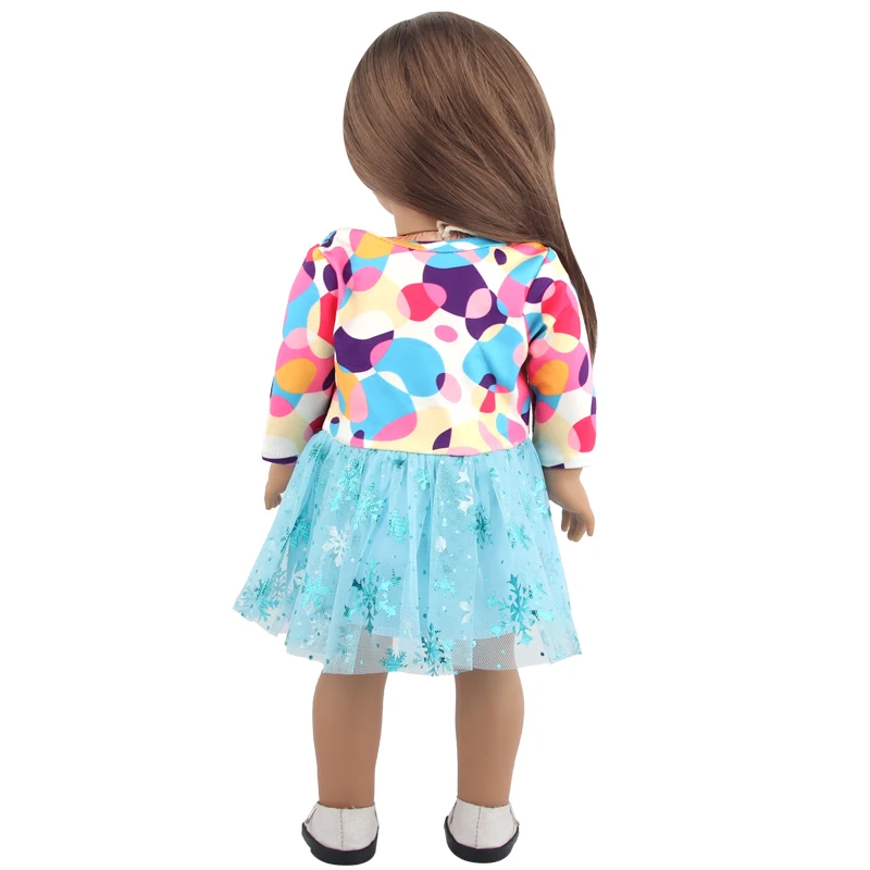 New Cute Love Dress For 43cm Baby New Born Doll Cat Clothes Skirt For American 18 Inch Girl,Our Generation,DIY,Doll Festival