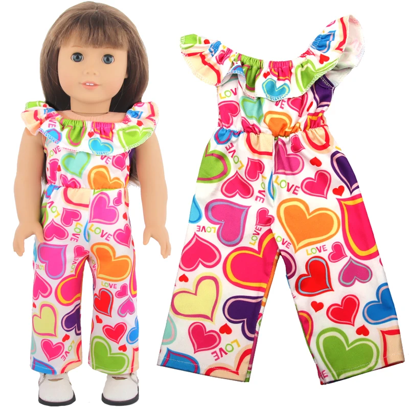 New Cute Love Dress For 43cm Baby New Born Doll Cat Clothes Skirt For American 18 Inch Girl,Our Generation,DIY,Doll Festival