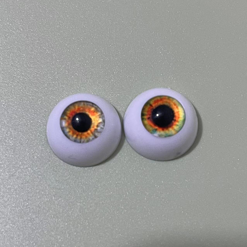 11 Color 2 Pairs 12mm/14mm Eyeball DIY Toy Eye Plush Animal Eye Accessories Doll Eyeball BJD Eyes