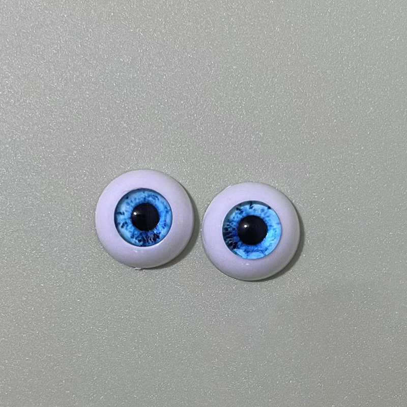 11 Color 2 Pairs 12mm/14mm Eyeball DIY Toy Eye Plush Animal Eye Accessories Doll Eyeball BJD Eyes