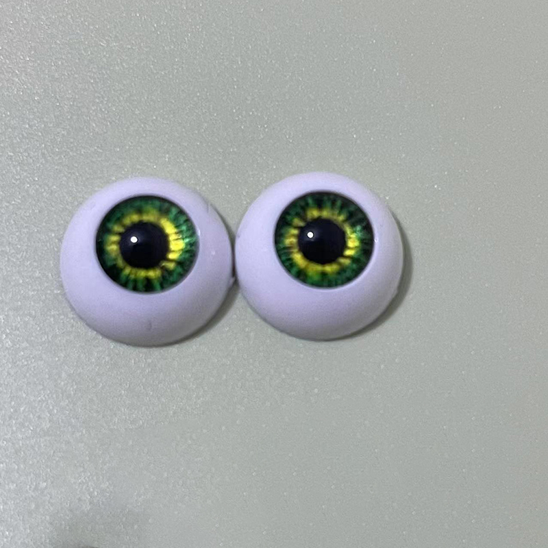 11 Color 2 Pairs 12mm/14mm Eyeball DIY Toy Eye Plush Animal Eye Accessories Doll Eyeball BJD Eyes