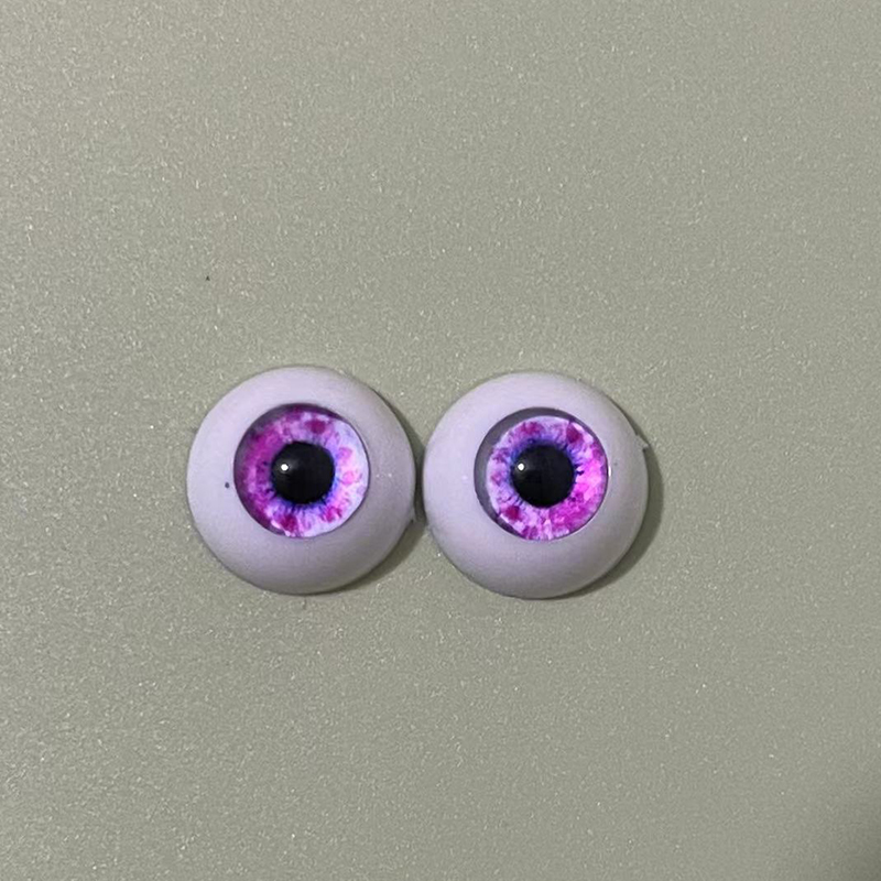 11 Color 2 Pairs 12mm/14mm Eyeball DIY Toy Eye Plush Animal Eye Accessories Doll Eyeball BJD Eyes