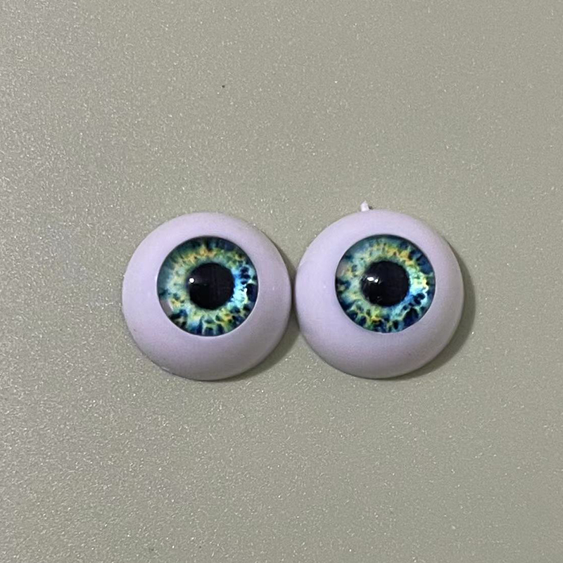 11 Color 2 Pairs 12mm/14mm Eyeball DIY Toy Eye Plush Animal Eye Accessories Doll Eyeball BJD Eyes