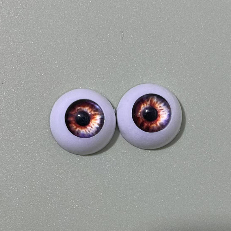 11 Color 2 Pairs 12mm/14mm Eyeball DIY Toy Eye Plush Animal Eye Accessories Doll Eyeball BJD Eyes
