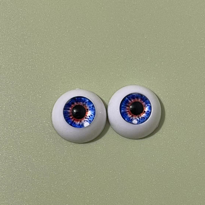 11 Color 2 Pairs 12mm/14mm Eyeball DIY Toy Eye Plush Animal Eye Accessories Doll Eyeball BJD Eyes