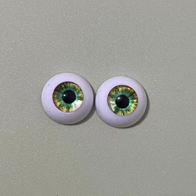 11 Color 2 Pairs 12mm/14mm Eyeball DIY Toy Eye Plush Animal Eye Accessories Doll Eyeball BJD Eyes