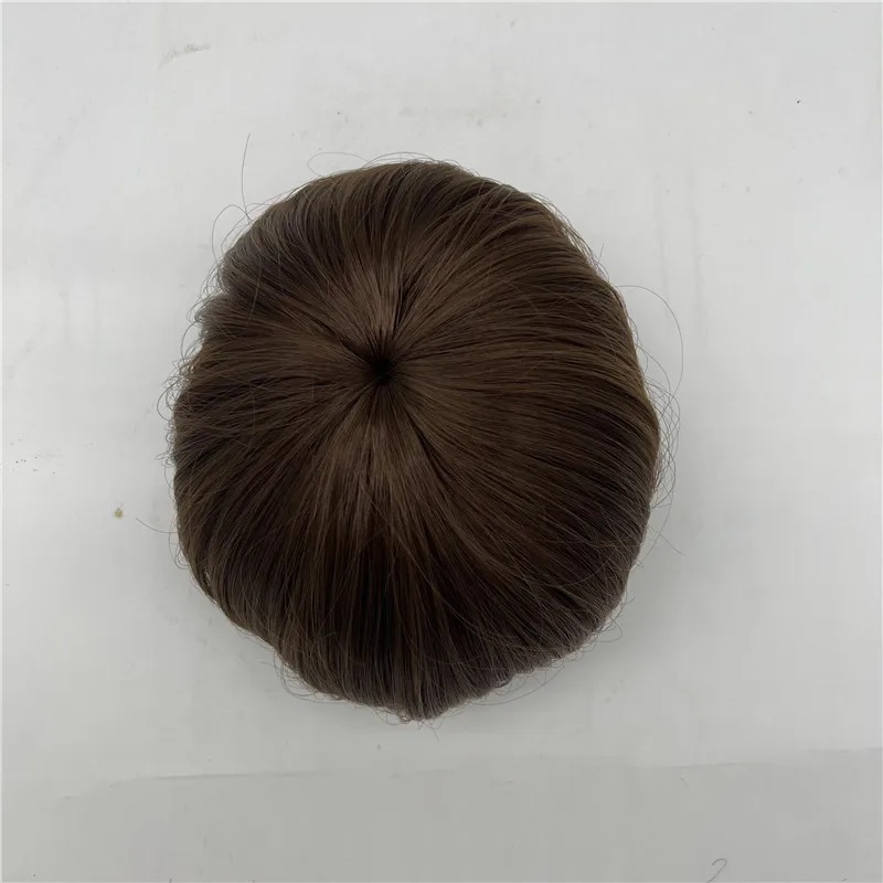 Brown/ Golden Hair Wig for Reborn Doll BJD Doll Fits Doll Head Circumference About 35cm/41cm DIY Doll Hair Accessories