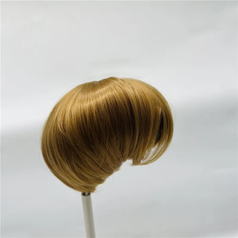 Brown/ Golden Hair Wig for Reborn Doll BJD Doll Fits Doll Head Circumference About 35cm/41cm DIY Doll Hair Accessories