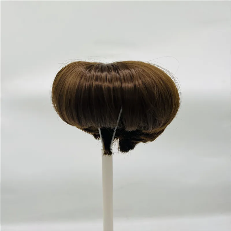 Brown/ Golden Hair Wig for Reborn Doll BJD Doll Fits Doll Head Circumference About 35cm/41cm DIY Doll Hair Accessories