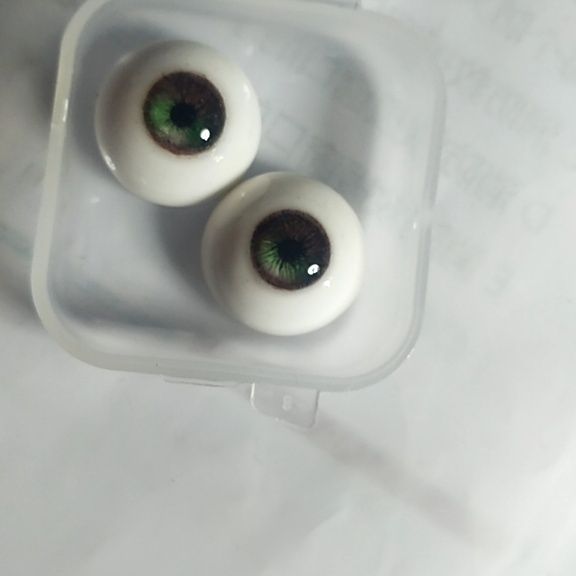 6/8/10/12/14/16/18/20/22/30mm Doll's Eyes Plaster Eyeball for 1/3 1/4 1/6 1/8 Bjd Doll Dress Up Toys Handmade Doll Accessories