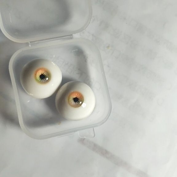 6/8/10/12/14/16/18/20/22/30mm Doll's Eyes Plaster Eyeball for 1/3 1/4 1/6 1/8 Bjd Doll Dress Up Toys Handmade Doll Accessories