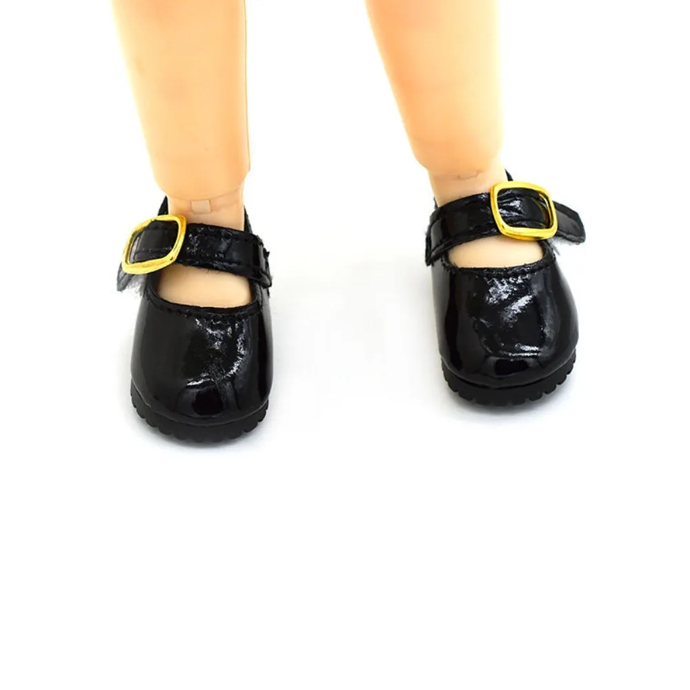 1/6 BJD Shoes For Feet Length 4cm Dolls Accessories 30cm Dolls Small Leather Shoes Sneakers Accessories Girls DIY Toys