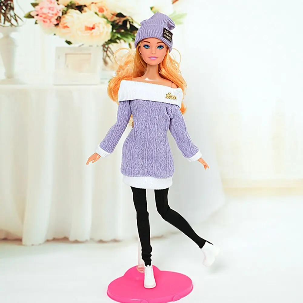 Doll Casual Wear Clothes Shoes Hats Sweaters Pants Handmade Girl Doll Wearing Set For 29~32cm Doll Clothes Accessories DIY Toys