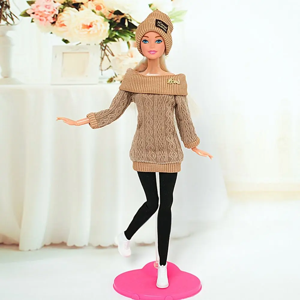 Doll Casual Wear Clothes Shoes Hats Sweaters Pants Handmade Girl Doll Wearing Set For 29~32cm Doll Clothes Accessories DIY Toys