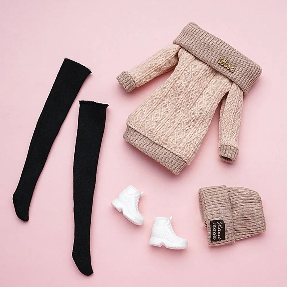 Doll Casual Wear Clothes Shoes Hats Sweaters Pants Handmade Girl Doll Wearing Set For 29~32cm Doll Clothes Accessories DIY Toys